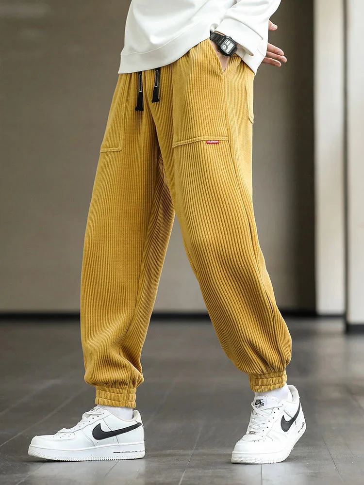 Pantalon Streetwear en Velours Côtelé - Image 11