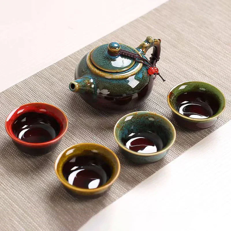 Petit Service à Thé Japonais Wabi-Sabi - Image 3