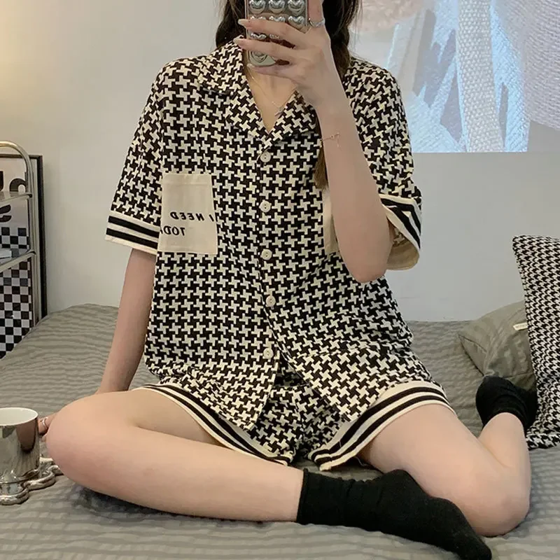 Pyjama Japonais Blanc et Noir