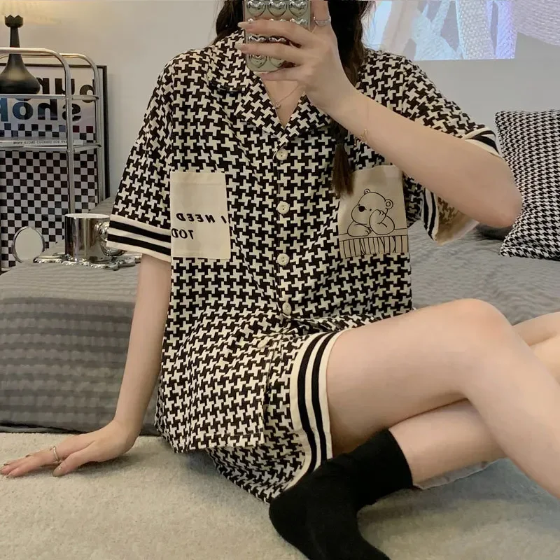 Pyjama Japonais Blanc et Noir - Image 3