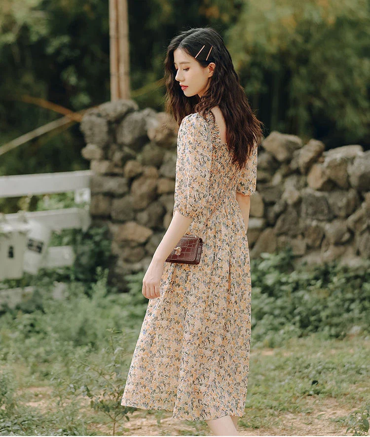 Robe Moderne Longue Japonaise - Image 7