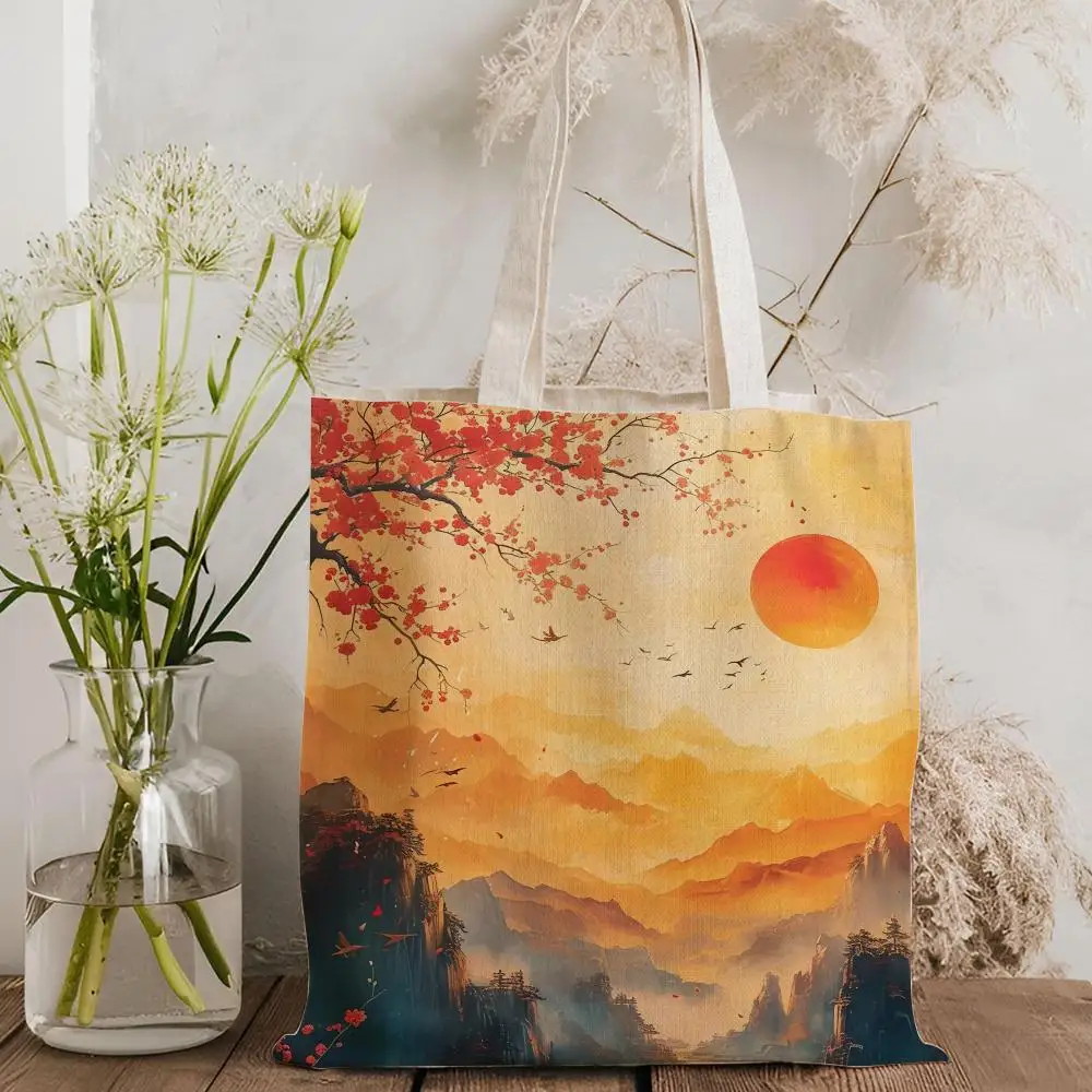Sac fourre tout en toile japonaise - Image 3