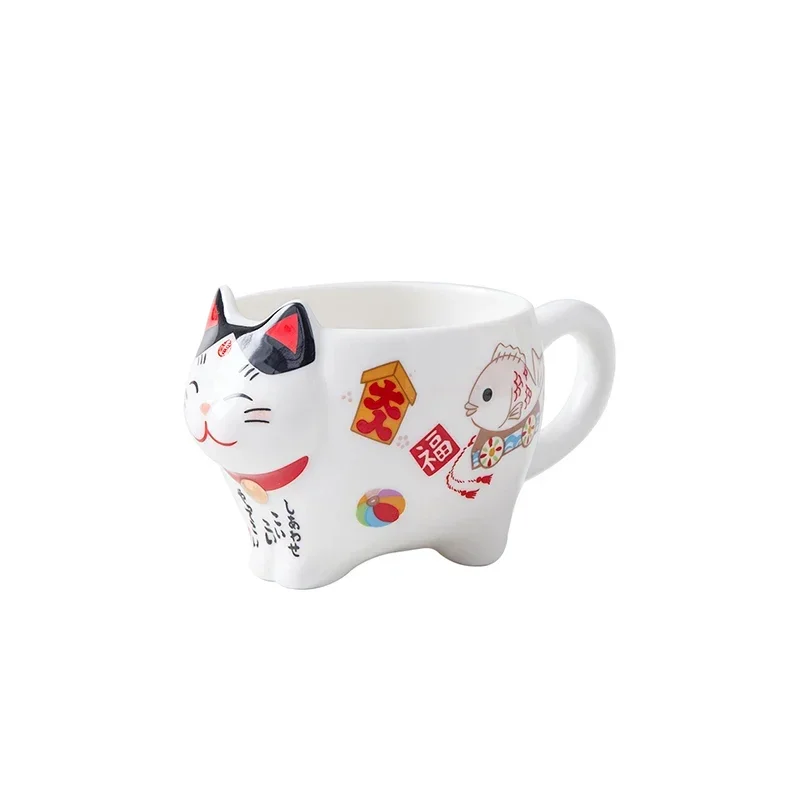 Service à thé chat porte-bonheur japonais - Image 4