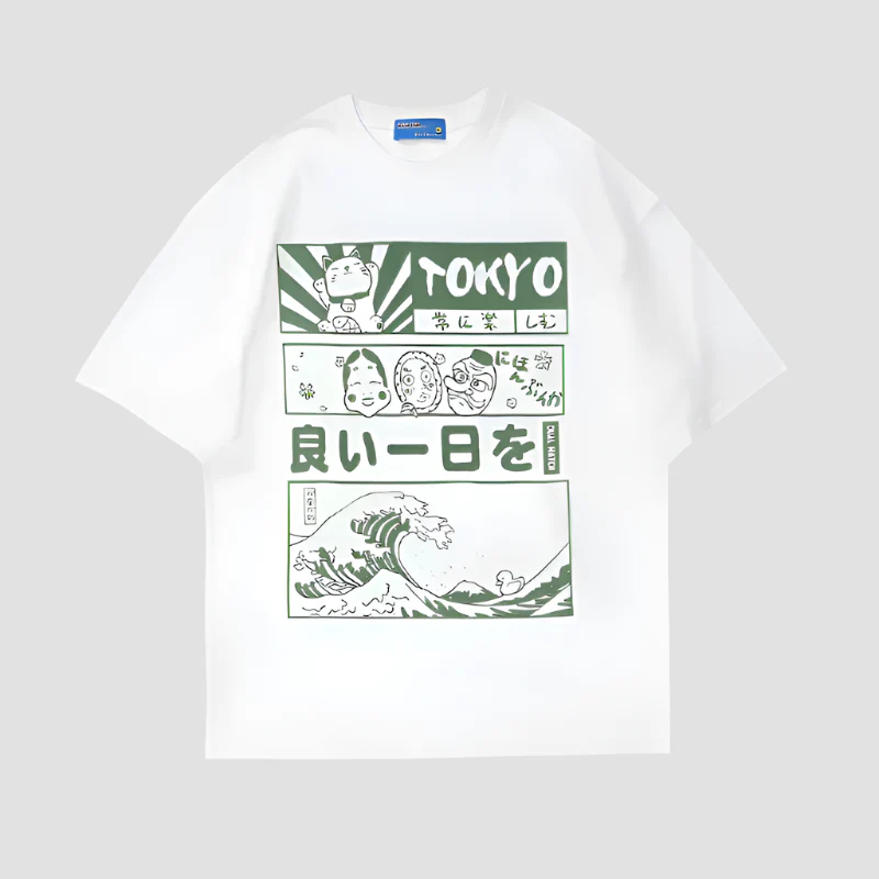 T-Shirt Illustration Japonaise