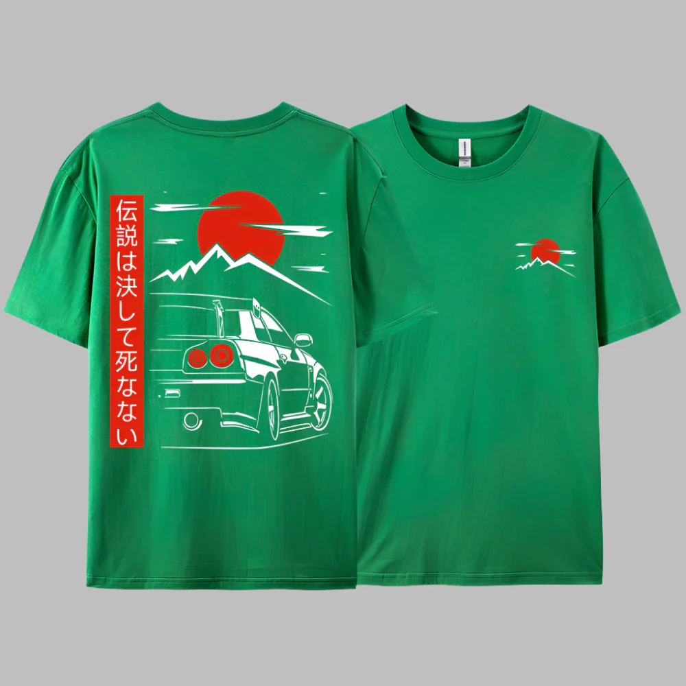 T-shirt Japonais Voiture - Image 4