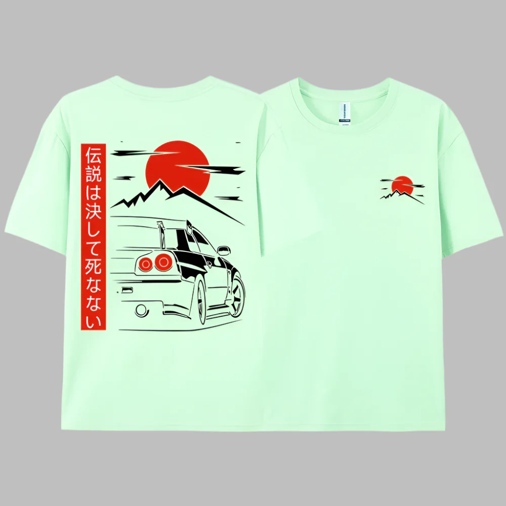 T-shirt Japonais Voiture - Image 8