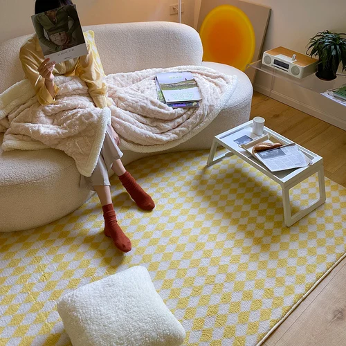 Tapis de salon Japonais En Damier - Image 6