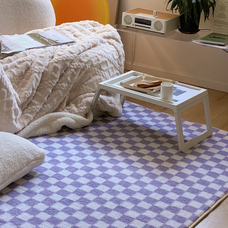 Tapis de salon Japonais En Damier - Image 7