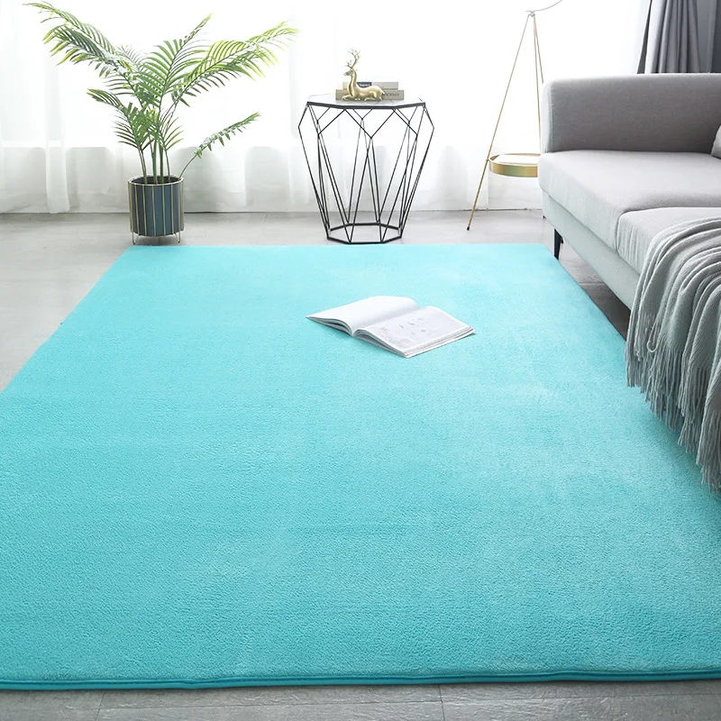 Tapis de salon Japonais en velours de corail - Image 6