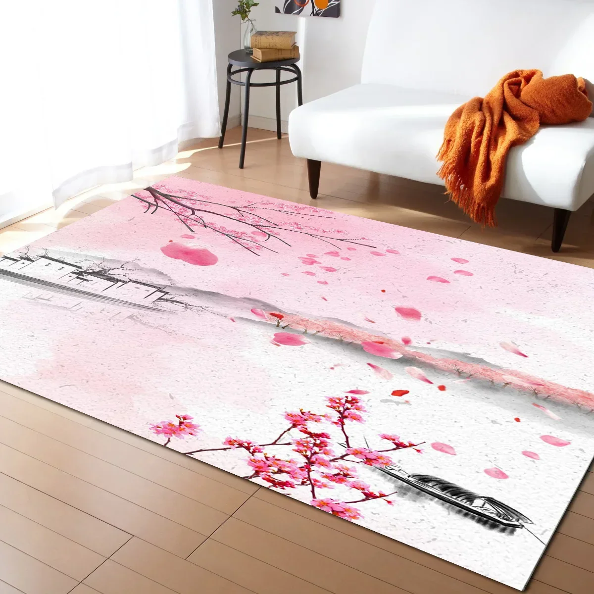 Tapis de salon Japonais Fleur de cerisier - Image 17