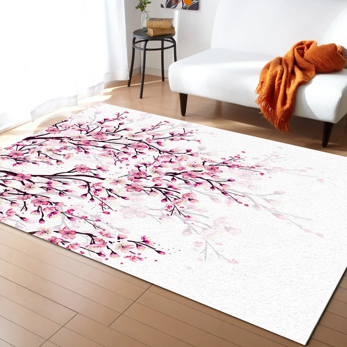 Tapis de salon Japonais Fleur de cerisier - Image 2