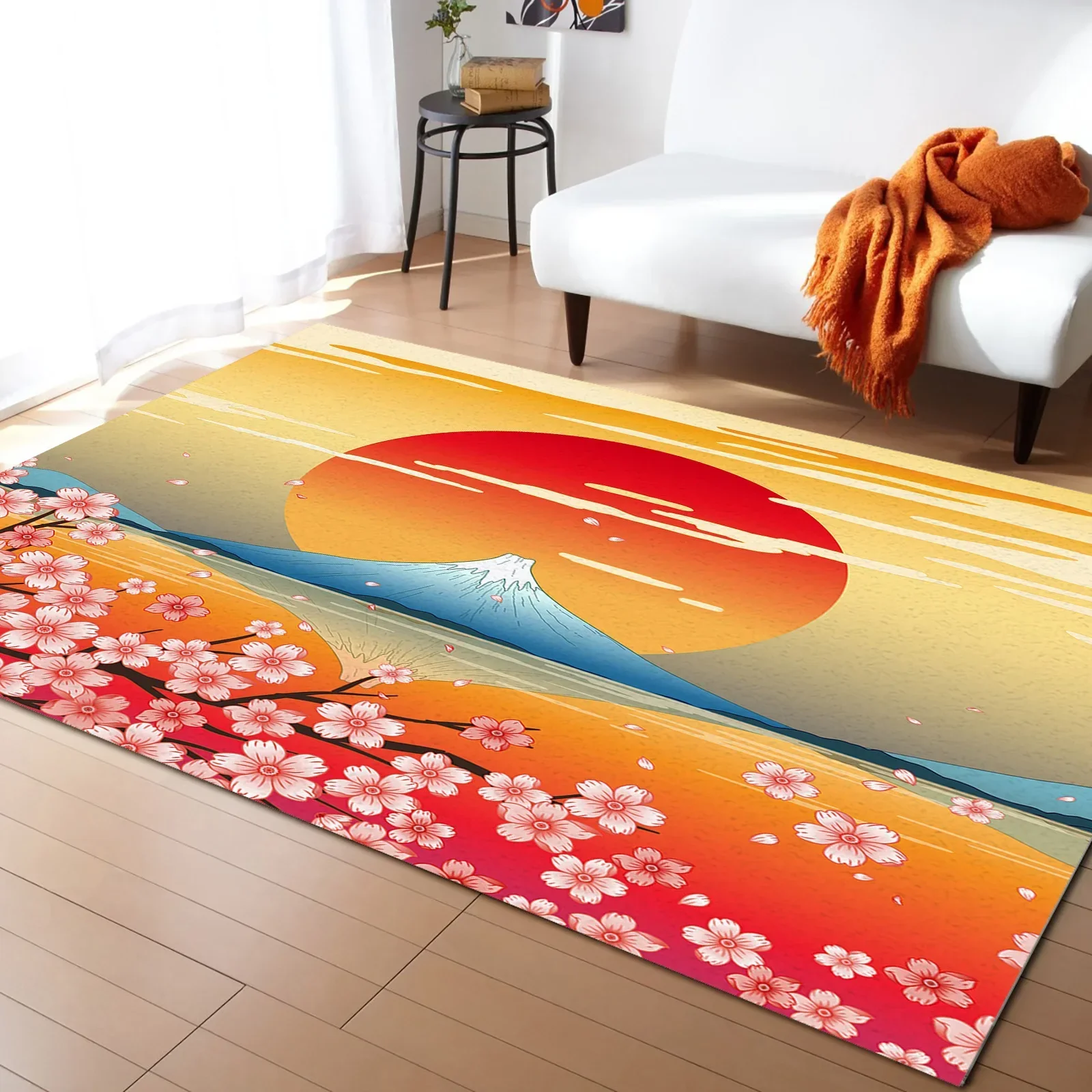 Tapis de salon Japonais Fleur de cerisier - Image 7