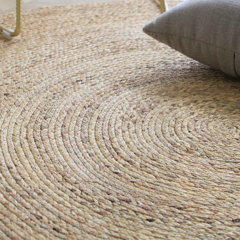 Tapis de salon Japonais rond en jute - Image 6