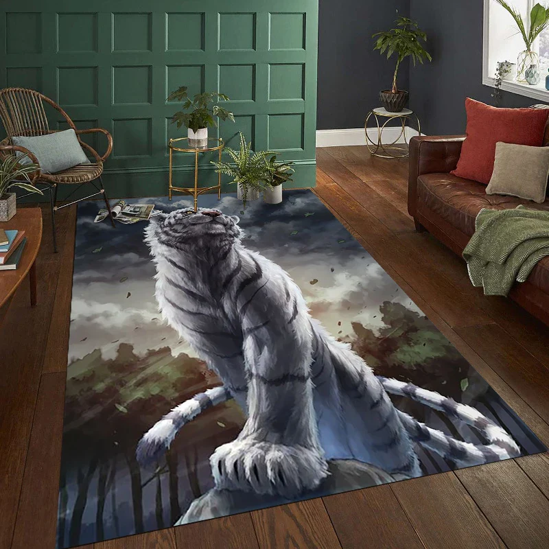 Tapis de salon Japonais Tigre - Image 3