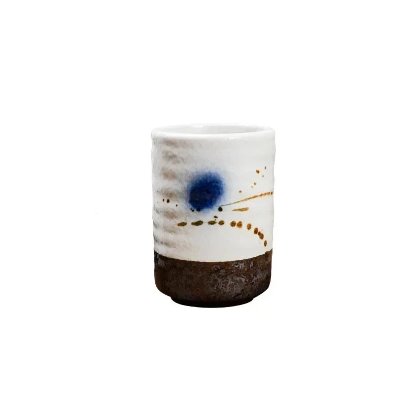 Tasse à thé rétro en grès créatif - Image 3