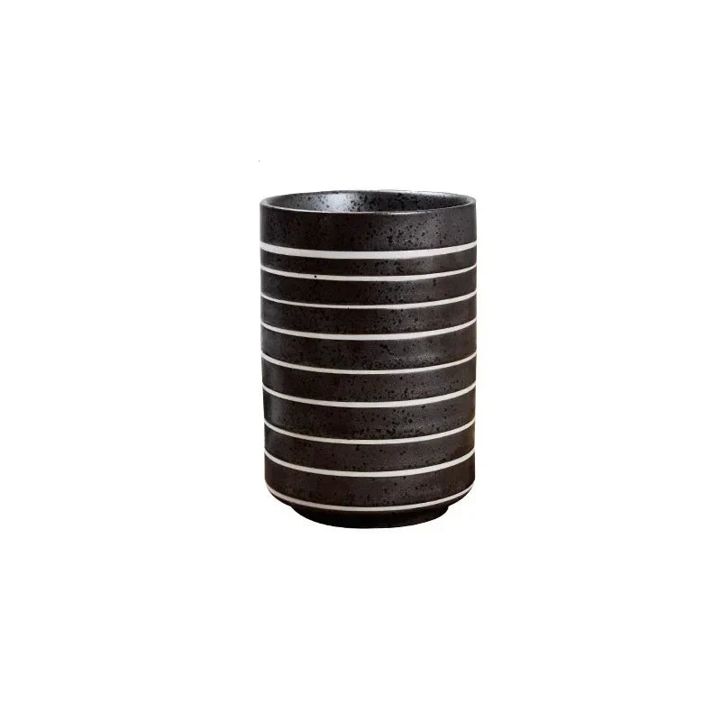 Tasse à thé rétro en grès créatif - Image 4