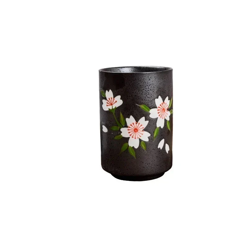 Tasse à thé rétro en grès créatif - Image 5
