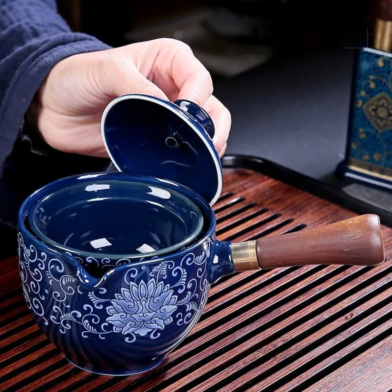 Théière Japonaise à Motifs Fleur - Image 6