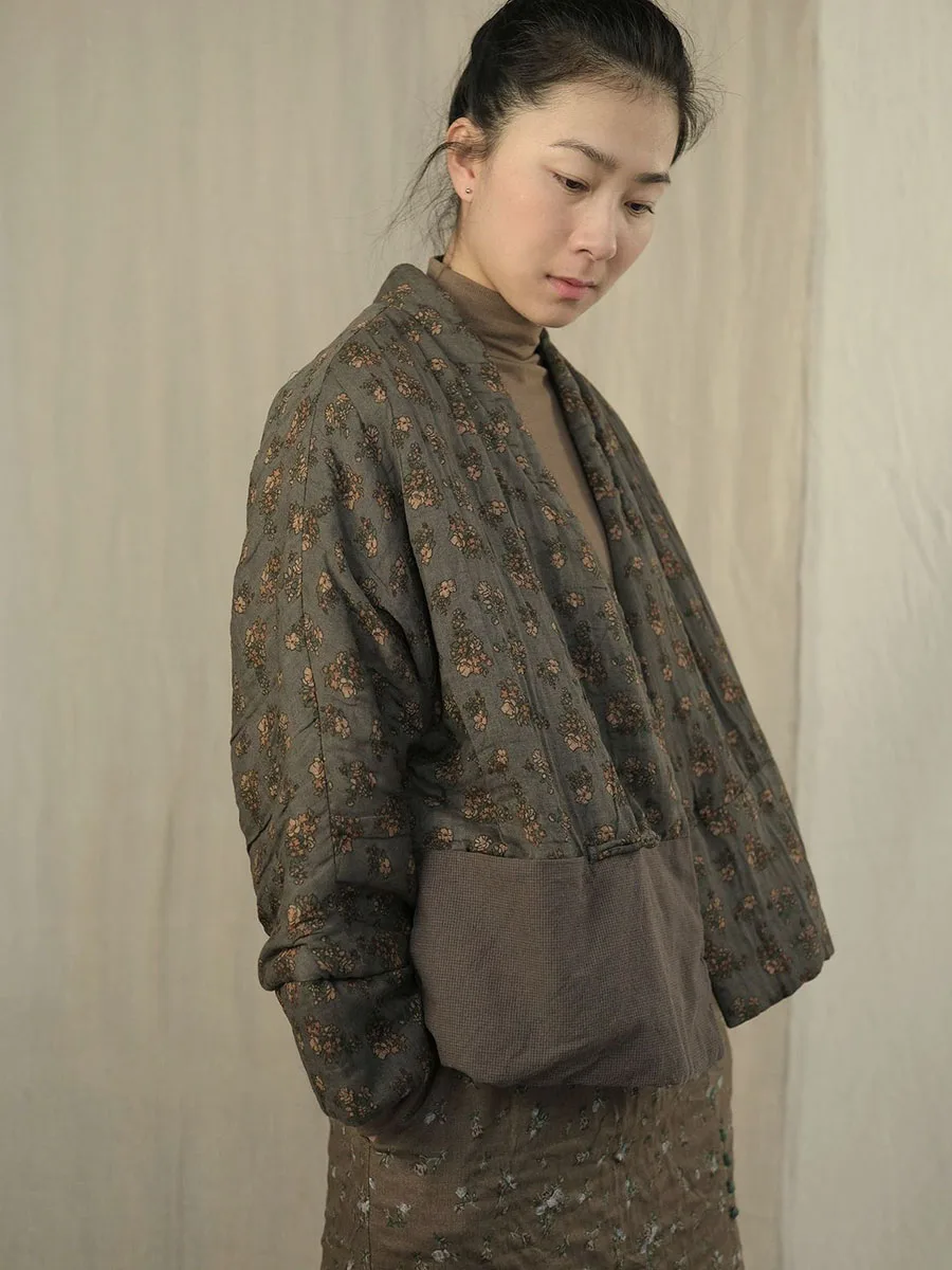 Veste Kimono Femme en Coton - Image 3