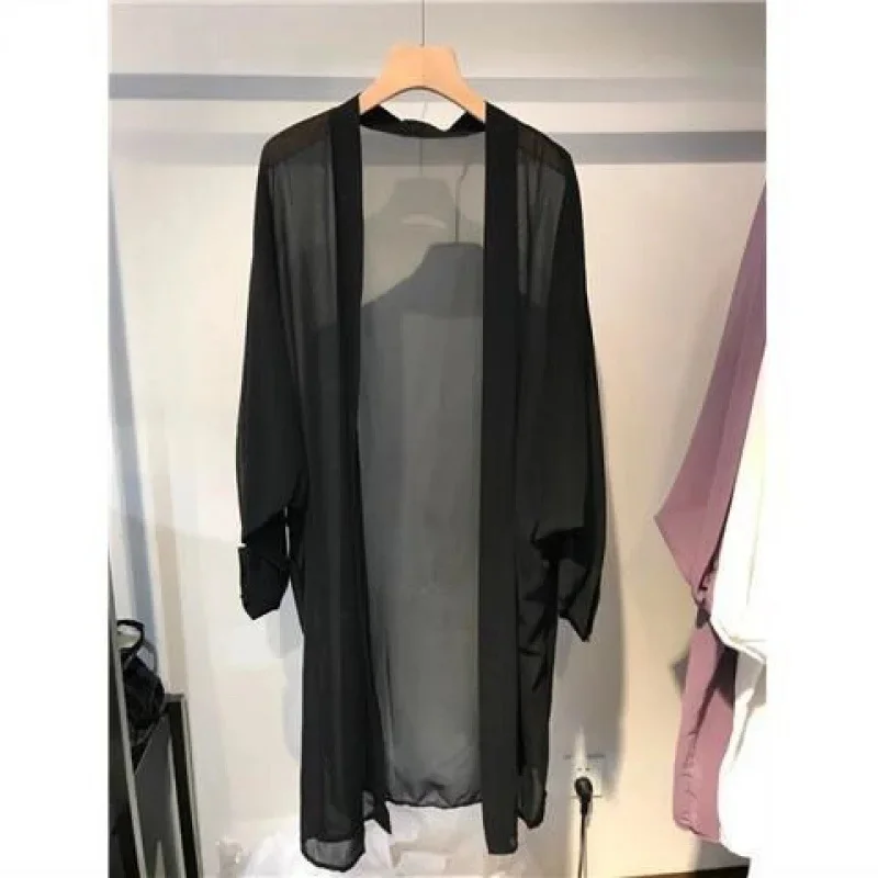 Veste Kimono Femme en Mousseline - Image 4