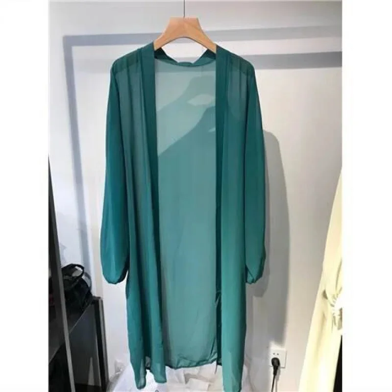 Veste Kimono Femme en Mousseline - Image 7