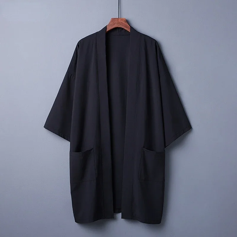Veste Kimono Femme Longue Epurée - Image 2