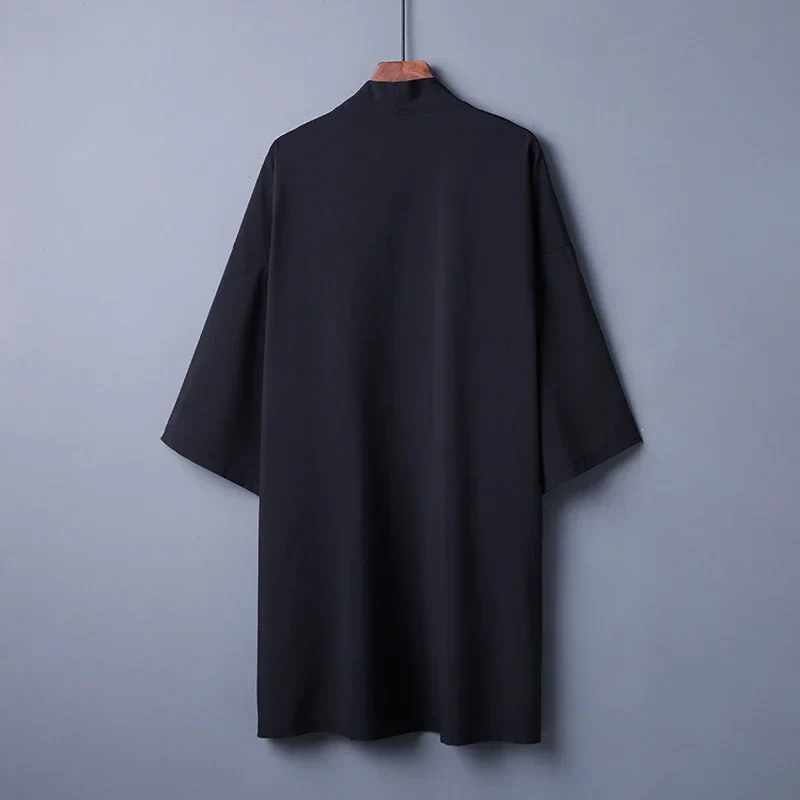 Veste Kimono Femme Longue Epurée - Image 4