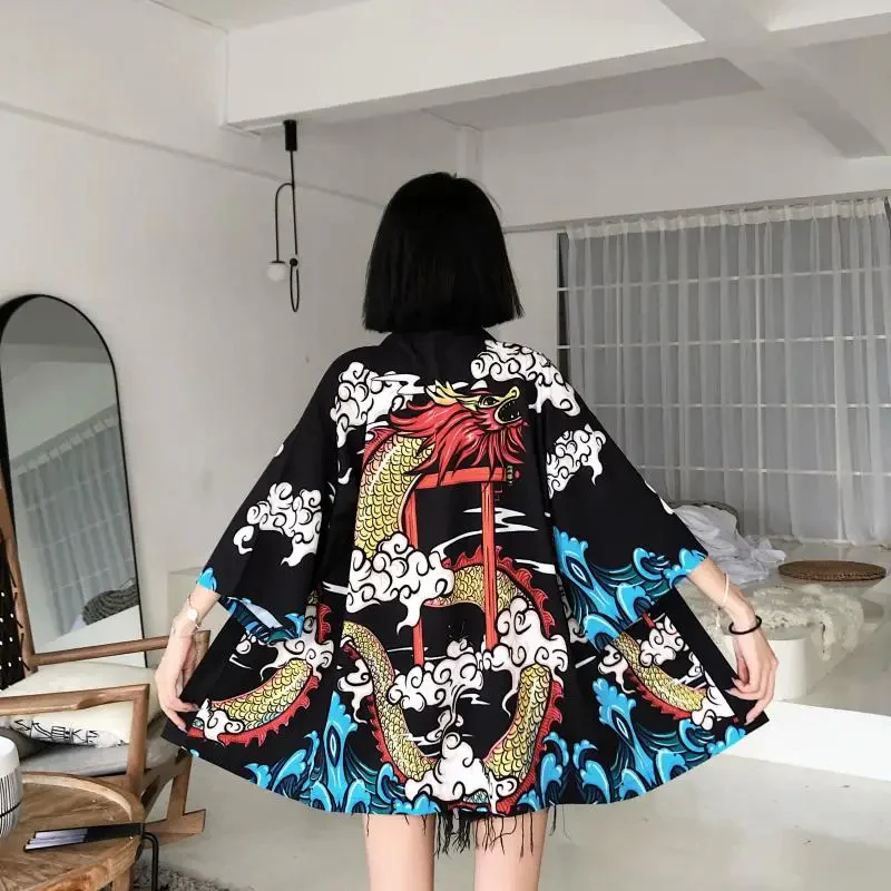 Veste Kimono Femme Moderne - Image 10