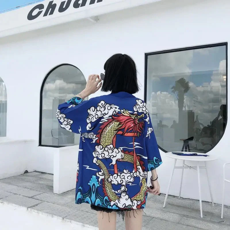 Veste Kimono Femme Moderne - Image 4