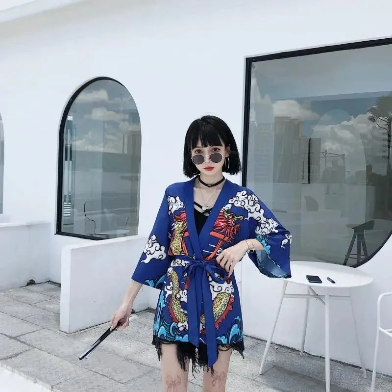 Veste Kimono Femme Moderne - Image 5