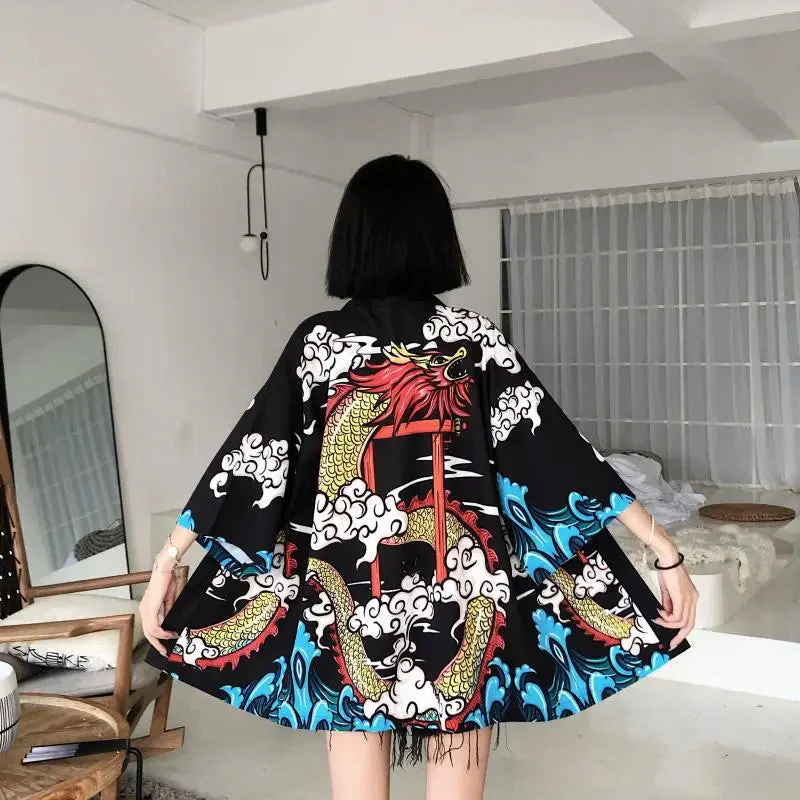 Veste Kimono Femme Moderne - Image 6