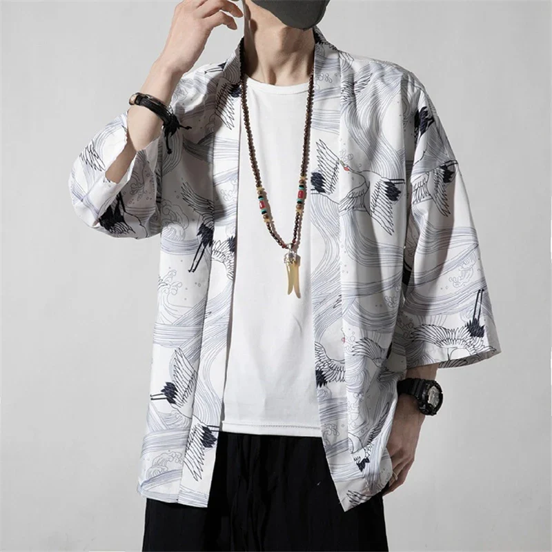 Veste Kimono Homme Casual - Image 2