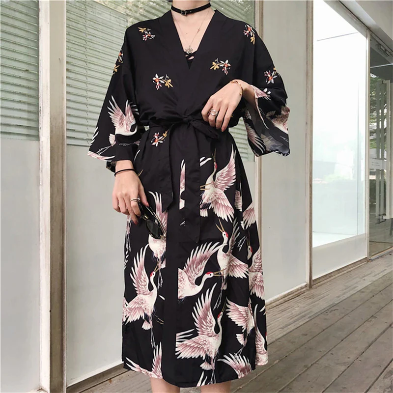 Veste Kimono Long Femme - Image 8