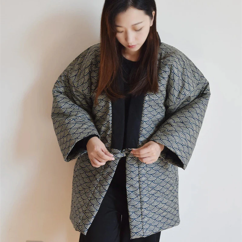 Veste Kimono Matelassée Femme - Image 11