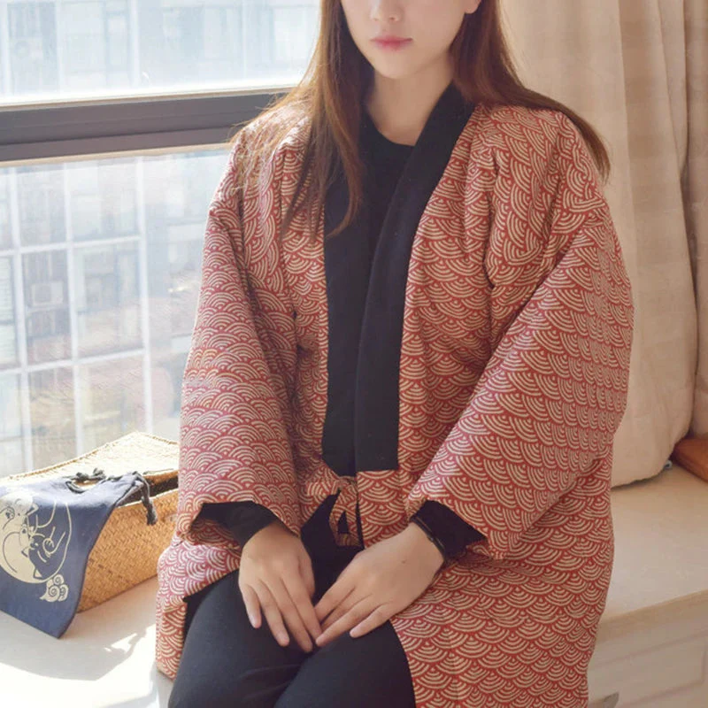 Veste Kimono Matelassée Femme - Image 8